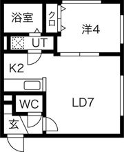 ロワシャルマンの間取り画像