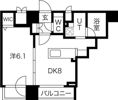 ラ・クラッセ札幌大通ウエストの間取り画像