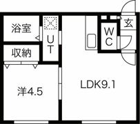 La・Bella（ラベーラ月寒）の間取り画像