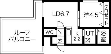 Terrace Natsume（テラスナツメ）の間取り画像