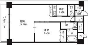 KKS羊ヶ丘の間取り画像