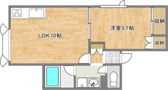 サイレント西野の間取り画像