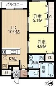 Atlantis Hassamuの間取り画像