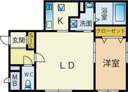 AMISTA（アミスタ）の間取り画像