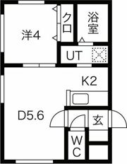 アール宮の沢の間取り画像