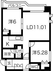 Vest Life N20の間取り画像