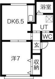 アルカディア26の間取り画像