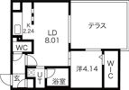 レヴォ水車町の間取り画像