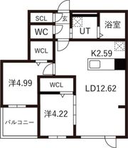 ガイアールS24の間取り画像