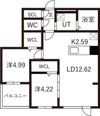 ガイアールS24の間取り画像