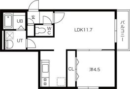 プランドール710の間取り画像