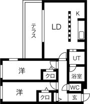 AMS伏見の間取り画像