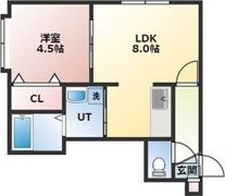 アプレシアール札幌トレスの間取り画像