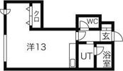 ジュモードゥの間取り画像