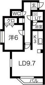 シャトー24の間取り画像