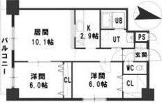 グレイスコート桑園の間取り画像