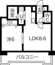 エムズ中の島の間取り画像