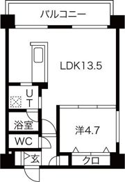 ビューハイム46の間取り画像