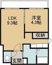 アンジュールの間取り画像