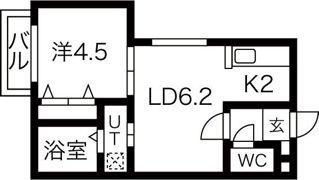 フォートレス澄川の間取り画像