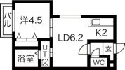 フォートレス澄川の間取り画像