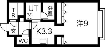 リベラハイツ大谷地の間取り画像