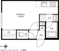 ベルビューシュエットの間取り画像