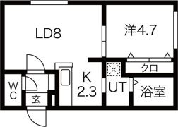 ノムラひばりが丘の間取り画像