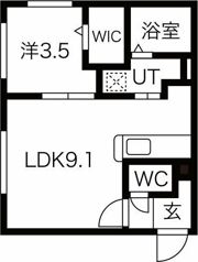 ASTAGE宮の沢の間取り画像