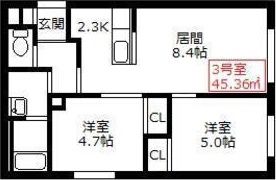 フォレストR-IIの間取り画像