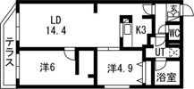 SORANO麻生（ソラノあさぶ）の間取り画像