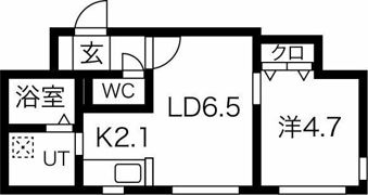 シェリールオアーゼの間取り画像