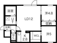 ブルーイング本町の間取り画像