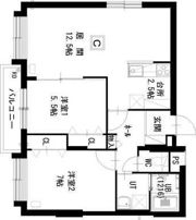 フォンテーヌ元町の間取り画像