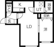 パーチェ宮の森の間取り画像