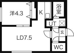 レストヒルズ南郷の間取り画像