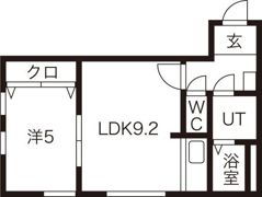 ポーザ新札幌の間取り画像