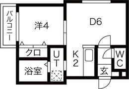 フォートレス福住の間取り画像