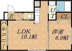 ヴィラ新さっぽろの間取り画像
