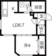 GARE美園（ガレ美園）の間取り画像