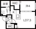 ロイヤルガーデン北6条の間取り画像