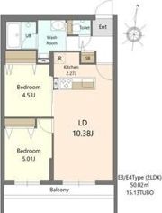 S-RESIDENCE医大南altierの間取り画像