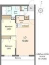 S-RESIDENCE医大南altierの間取り画像