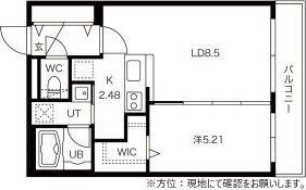 VILLETTA山の手（ヴィレッタ山の手）の間取り画像