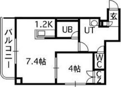 ロイヤルリバーの間取り画像