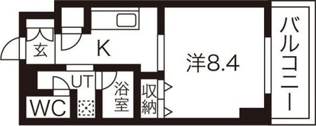 レフィーナ円山の間取り画像