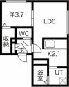 Orquidea西線9条（オルキデア）の間取り画像