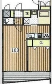 アビタシオンの間取り画像