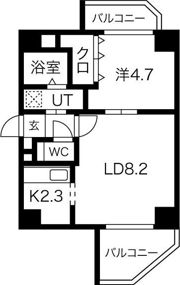 リーフガーデンの間取り画像