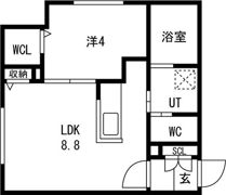 ONE STAGEひばりが丘IIの間取り画像